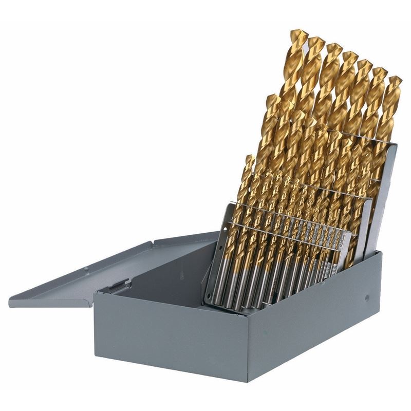 Bosch TI4029 29 piece Metal Index Titanium-Coated Drill Bit Set