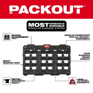 Milwaukee 48-22-8487 PACKOUT Large Wall Plate