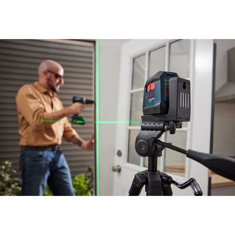 Bosch GLL50-20GL Green Beam Self Leveling Cross Line Laser