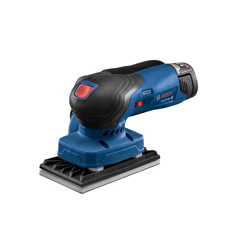 Bosch GSS12V-40N 12V Max Brushless Sheet Orbital Finishing Sander (Bare Tool)