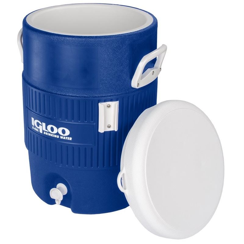 igloo 5 Gal Cooler With Seat Top and Cup Dispenser