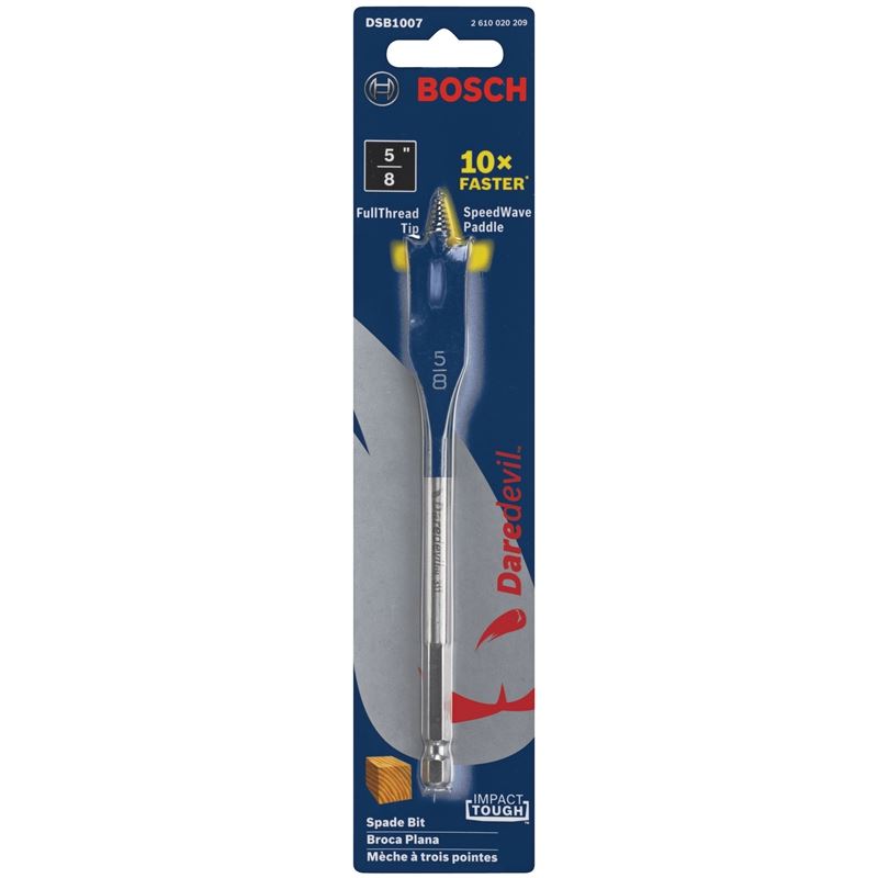 Bosch | DSB1007 5/8 In. x 6 In. Daredevil Standard Spade Bits