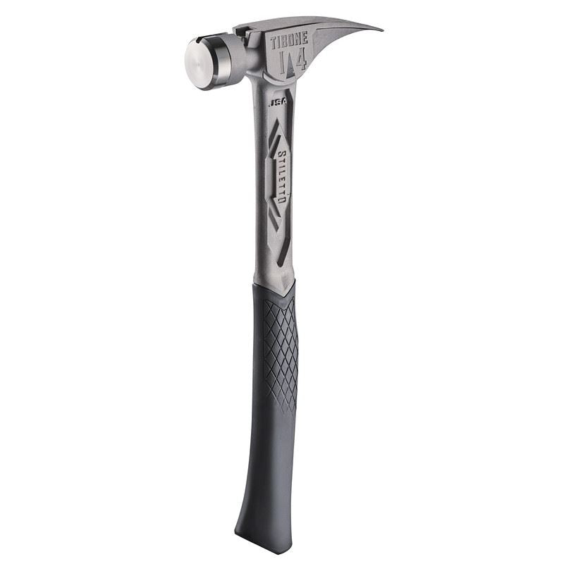 STILETTO TIB14RSC TIBONE 14oz Smooth Titanium Framing Hammer