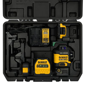 DEWALT DCLE34033D1 20V MAX XR 3 x 360 High Precision Green Laser