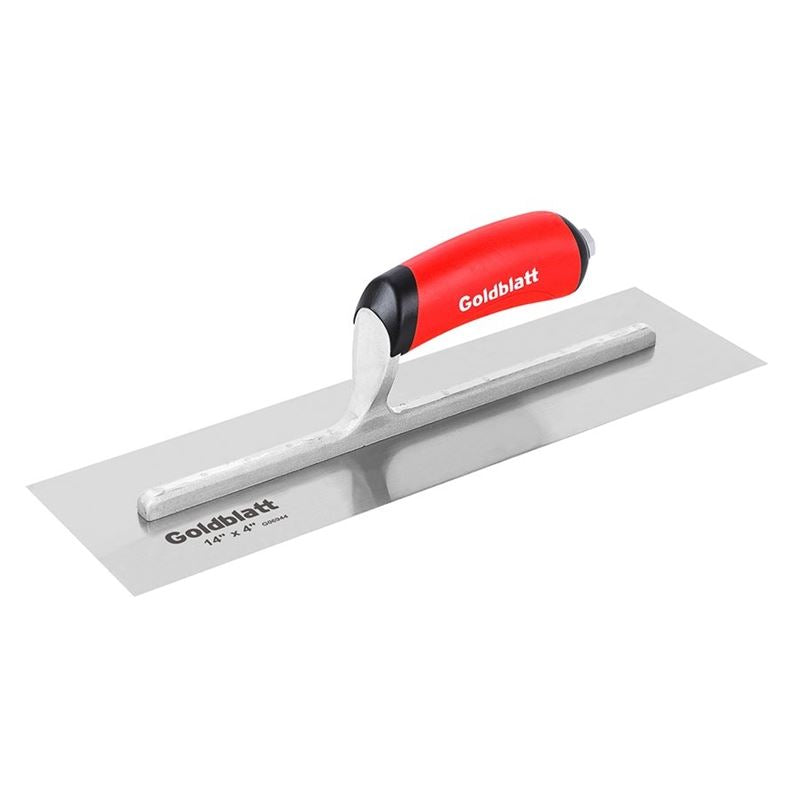 Goldblatt G06944 14in x 4in Soft Grip Finishing Trowel