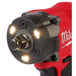 Milwaukee 3061-20 M18 FUEL 1/2in Controlled Torque Compact Impact Wrench w/ TORQUE-SENSE