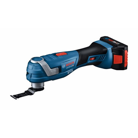 Bosch GOP18V-34B14 18V Brushless StarlockPlus Oscillating Multi-Tool Kit with (1) CORE18V 4 Ah Advanced Power Battery