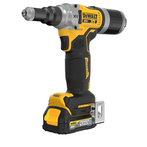 DEWALT DCF414GE2 20V MAX XR BRUSHLESS CORDLESS 1/4in RIVET TOOL KIT WITH DEWALT POWERSTACK