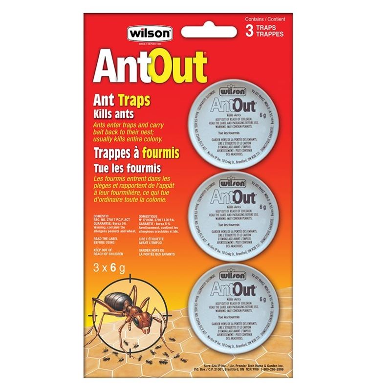 Wilson Ant Traps - 3Pk