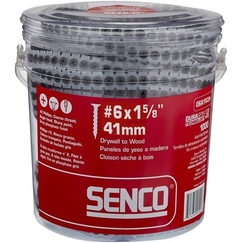 Senco Autofeed Drywall Screws Coarse Thread