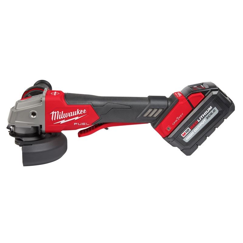 Milwaukee 2882-22 M18 FUEL 4-1/2n / 5in Braking Grinder w/ ONE-KEY Paddle Switch, No Lock