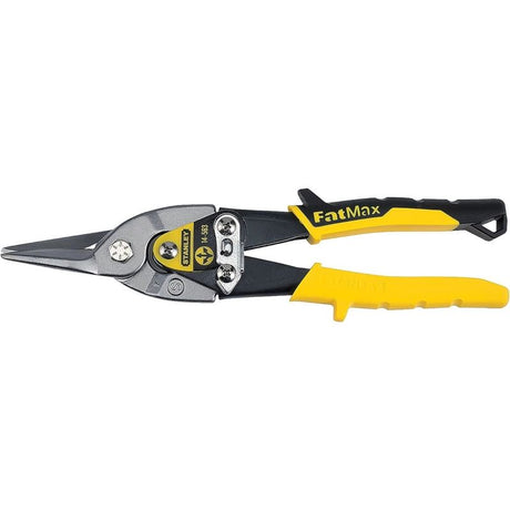 STANLEY 14-563 FATMAX Straight Cut Aviation Snips (Yellow)