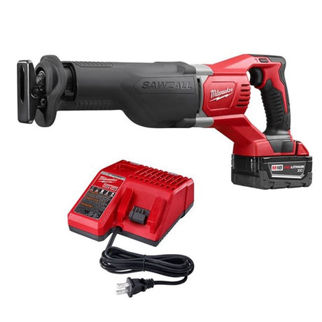 ,,Milwaukee 2621-21P M18 SAWZALL Reciprocating Saw Kit w/5 AMP battery,Milwaukee 2621-21P M18 SAWZALL Reciprocating Saw Kit w/5 AMP battery,