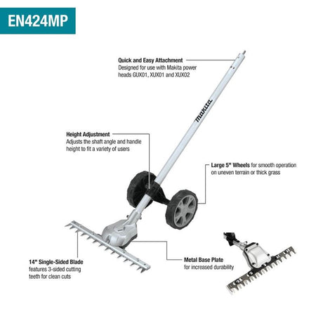 Makita EN424MP 14IN Ground Trimmer Couple Shaft Attachment