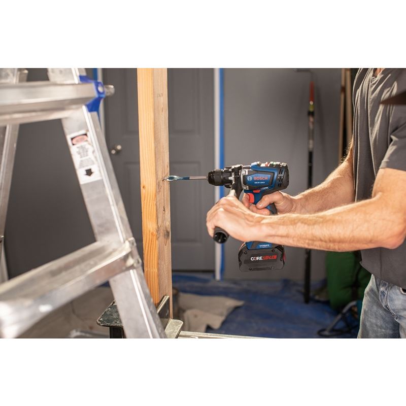 Bosch GSB18V-1330CB14 PROFACTOR 18V Connected Ready 1/2 In. Hammer Drill/Driver Kit with (1) CORE 18V 8 Ah High Power Battery