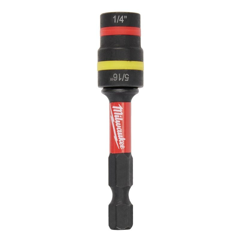 Milwaukee 49-66-4542 SHOCKWAVE Impact Duty QUIK CLEAR 2-in-1 Magnetic Nut Drivers