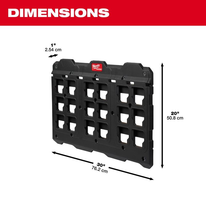 Milwaukee 48-22-8487 PACKOUT Large Wall Plate