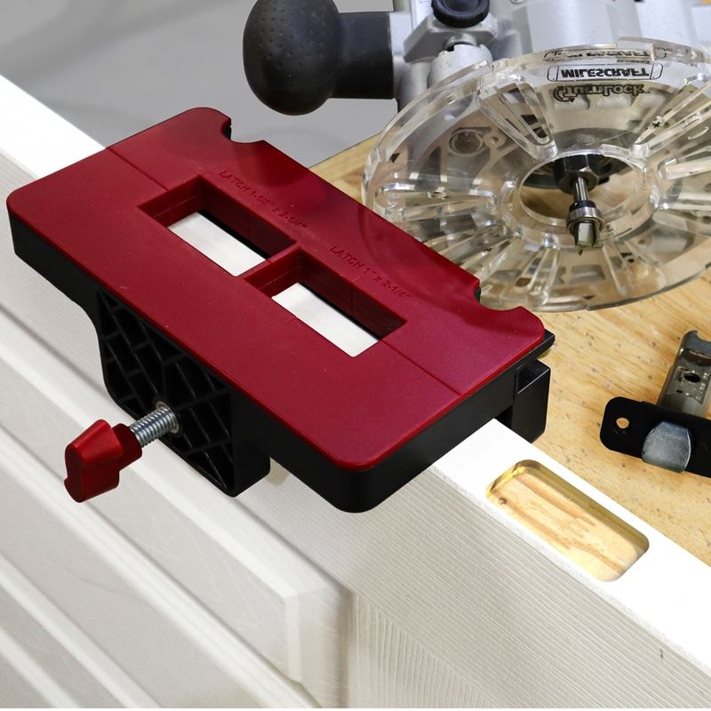 MILESCRAFT 1226 HingeJig Self-Clamping Door Hinge And Latch Jig