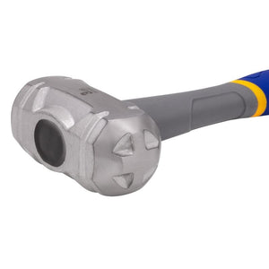 IRWIN IWHT56601 3 lb Polished Face Steel Head Rubber Sledge Hammer