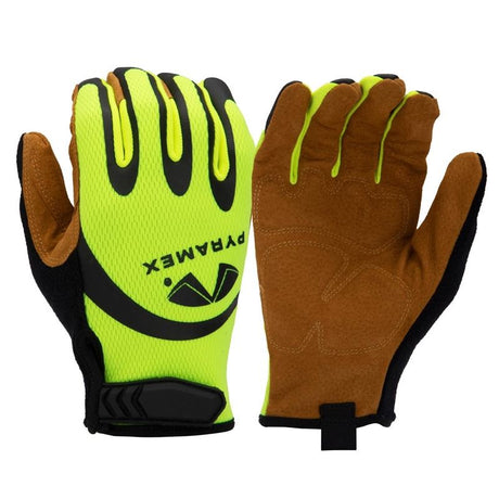 PYRAMEX GL104HT Leather Palm Work Gloves