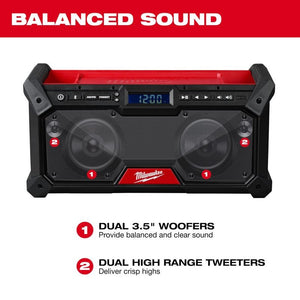 Milwaukee 2952-20 M18 Bluetooth Jobsite Radio