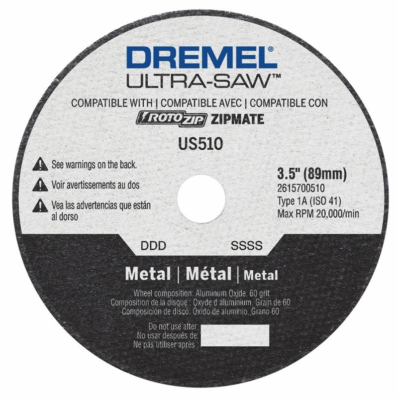 Dremel | US510-01 3.5 In. Metal Cutting Wheel