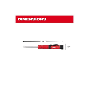 Milwaukee | 48-22-2932 4-in-1 Pocket Precision Multi-Bit Screwdriver