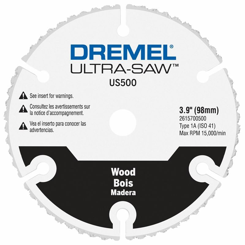 Dremel | US500-01 4 In. Carbide Wood Cutting Wheel