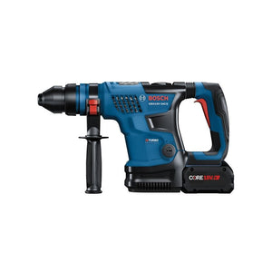 Bosch GBH18V-34CQB24 Connected-Ready SDS-plus Bulldog 1-1/4 In. Rotary Hammer with (2) CORE18V 8Ah High Power Batteries