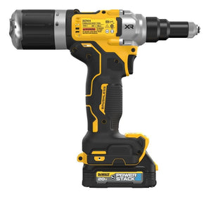 DEWALT DCF414GE2 20V MAX XR BRUSHLESS CORDLESS 1/4in RIVET TOOL KIT WITH DEWALT POWERSTACK