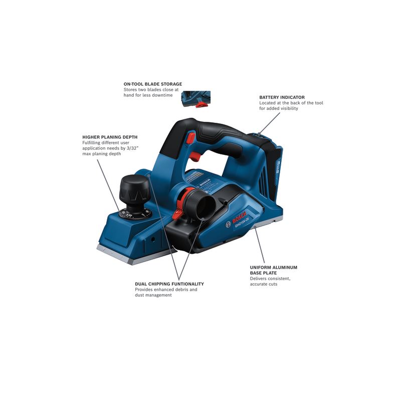 Bosch | GHO18V-26N 18V Brushless Planer