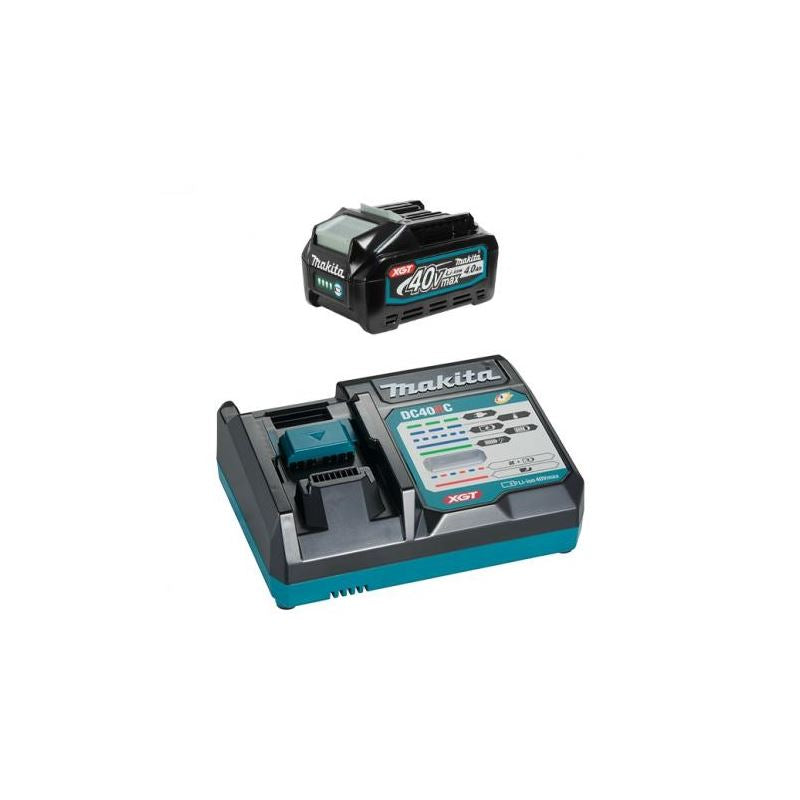 Makita T-05935 40V max XGT Battery and Fast Charger Starter Kit (4.0Ah)