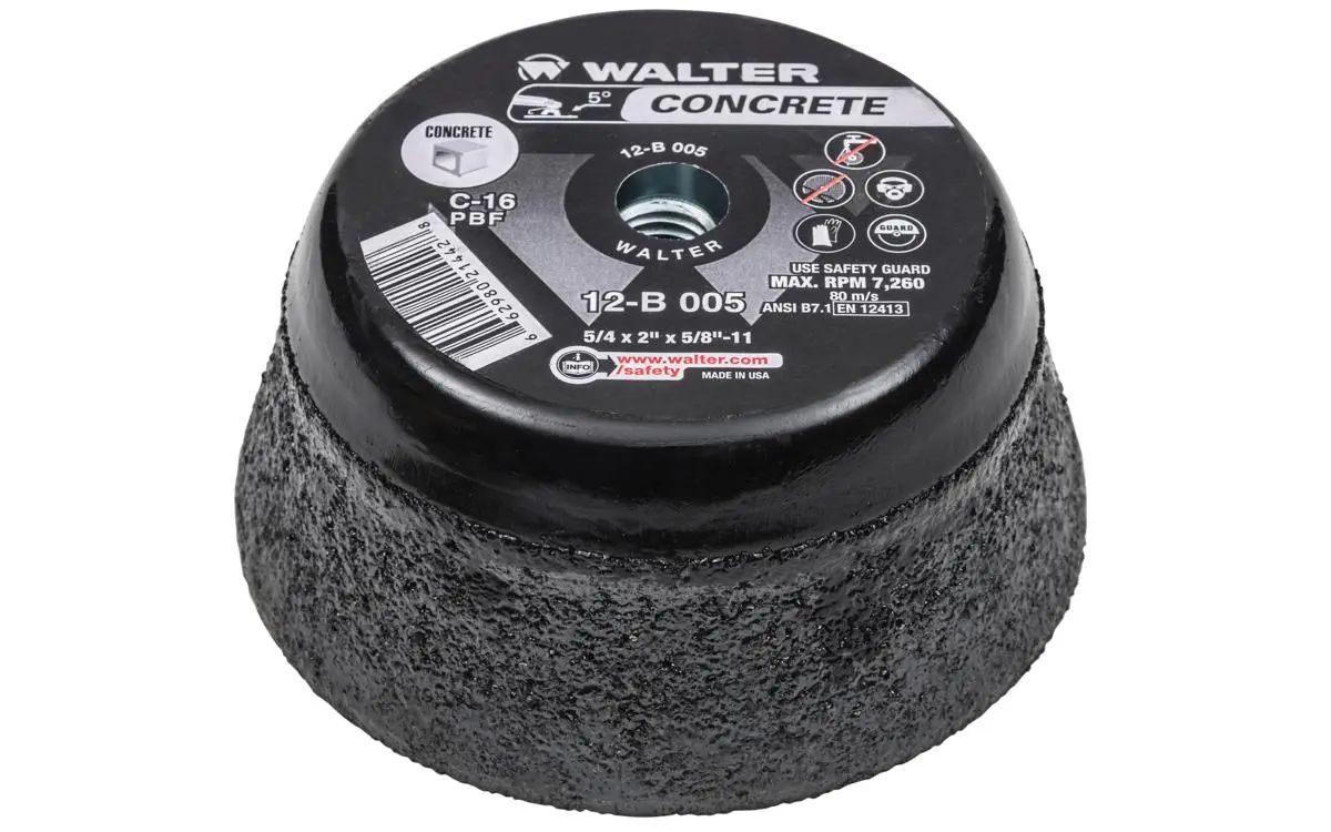 WALTER 12B005 5" Concrete Cup Stone