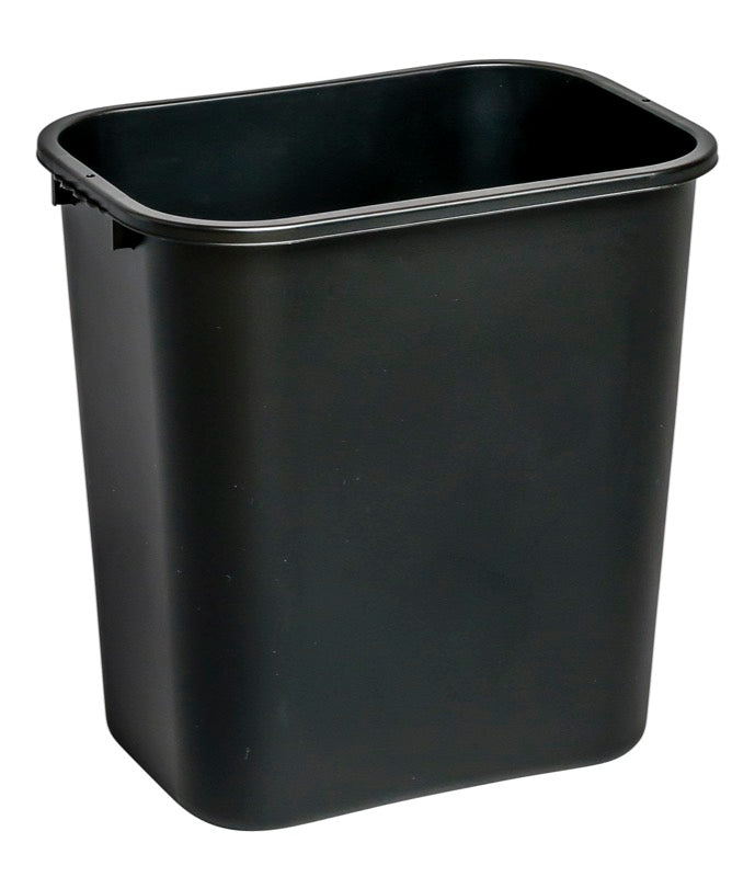 M2 WMPS028 28QT Office Garbage Can - Black