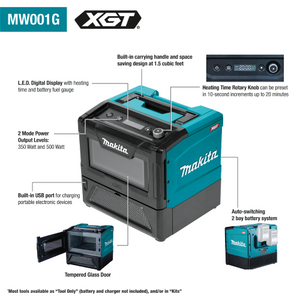 MAKITA MW001GZ 40V max XGT® Microwave