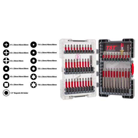 WIHA 76885 50 Piece MaxxTor Impact Bit Set