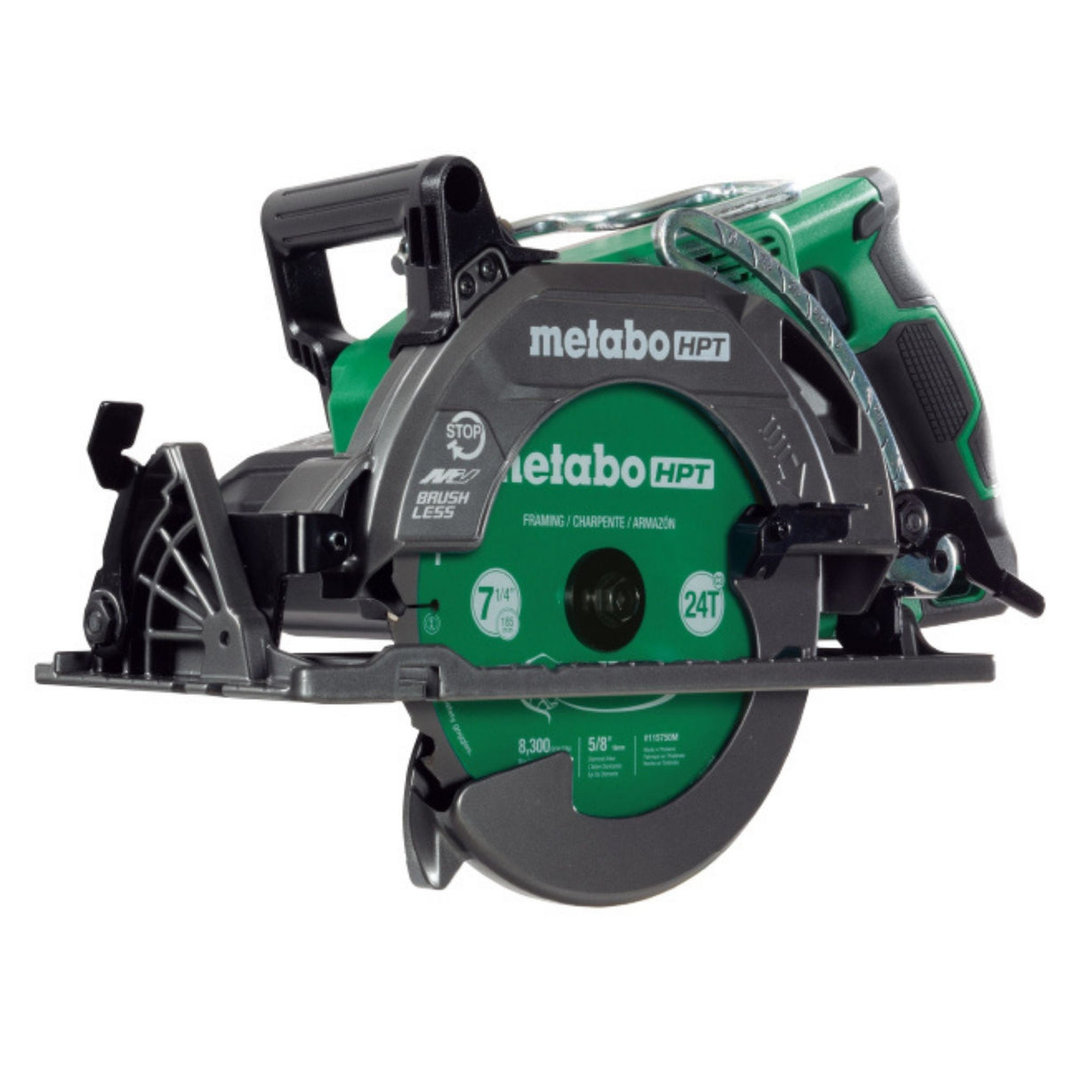 metabo HPT C3607DWAQ4M 36V MultiVolt 7-1/4 Inch Rear Handle Circular Saw (Tool Body Only)