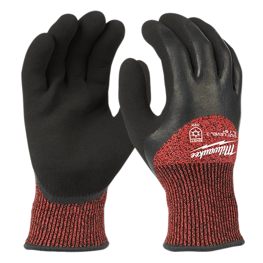 Milwaukee Cut Level 3 Winter Insulated Gloves - 12PK