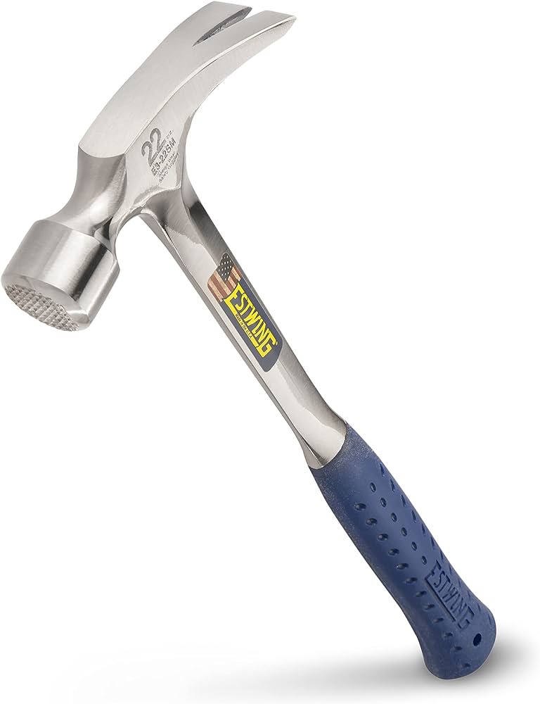 Estwing E3-22SM Milled Face 22oz Framing Hammer