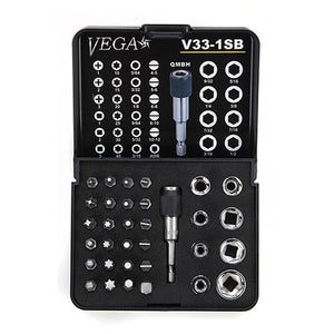 VEGA V33-1SB 33 PC Driver Bit & Socket Set