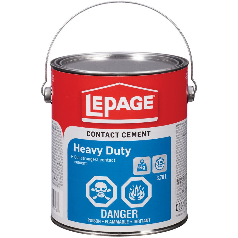 LEPAGE 3.8L Heavy Duty Contact Cement