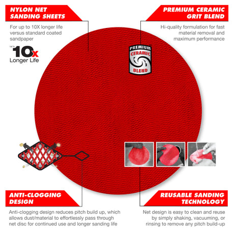 Diablo 9" SandNET™ Sanding Discs for Drywall - 25 Pack