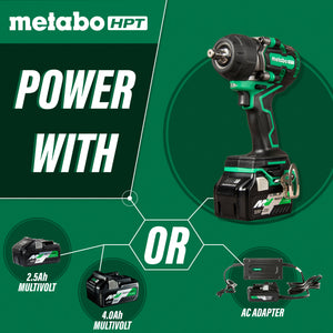 metabo HPT WR36DEM 36V MultiVolt™ 1/2 Inch Mid-Torque Impact Wrench Kit