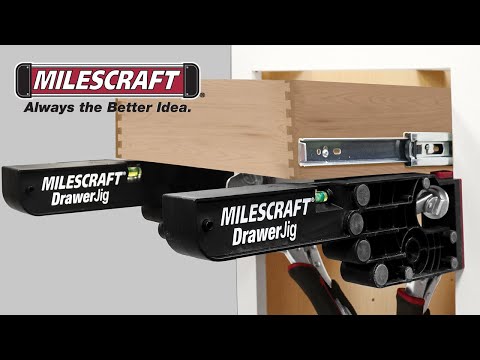 MILESCRAFT 1341 DrawerJig™ (2 pc. set)