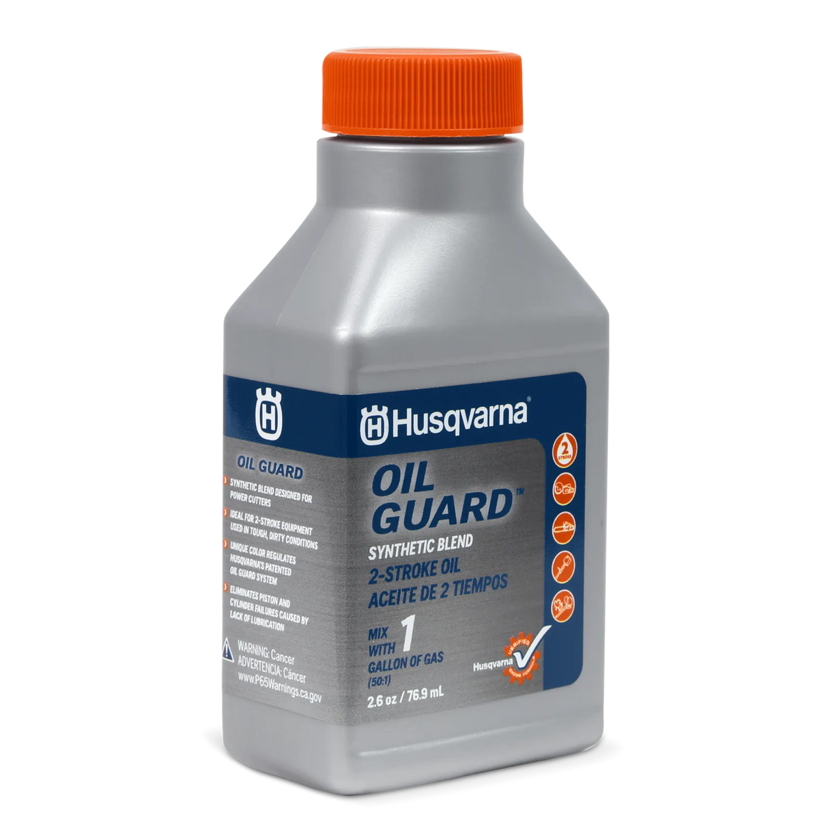 Husqvarna Oil Guard™ 2-Stroke Oil - 2.6oz