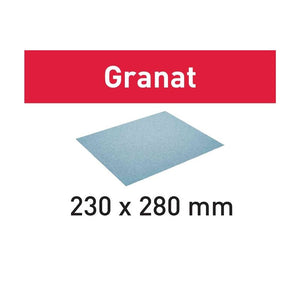 Abrasive paper 230 x280 P240 GR/50 Granat