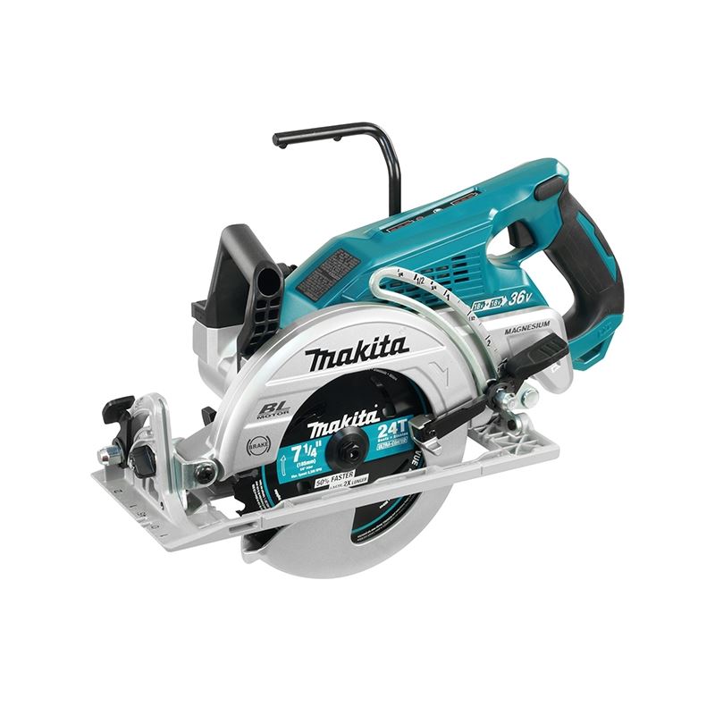 Makita DRS780Z 7-1/4 Cordless Rear Handle Circular Saw with Brushless Motor