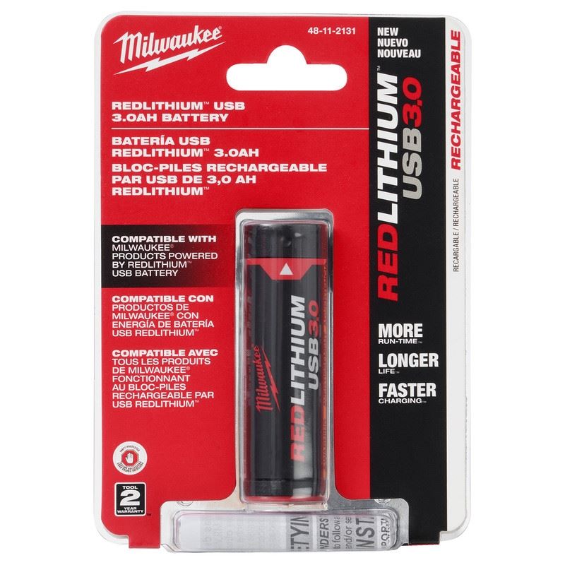 Milwaukee 48-11-2131 REDLITHIUM  USB 3.0 BATTERY