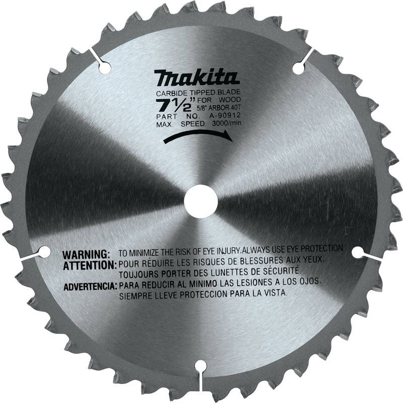 Makita A-90912 7-1/2in 40T Carbide Tipped Miter Saw Blade