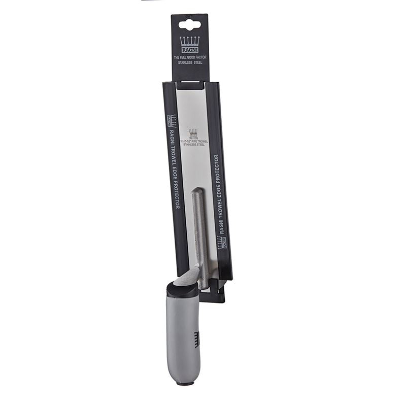 RAGNI R6110S 10 in x 3 in Stainless Steel Pipe Trowel